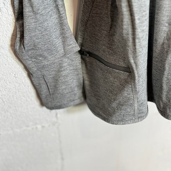 Nike Active Dri-fit Swift-Element Uv 1/4-Zip Running Top - Smoke Grey 3X $70 - Picture 8 of 9